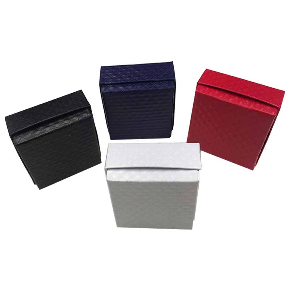 

20Pcs Jewelry Box Organizer Paper Material Compact Travel Storage Case for Rings Earrings Necklaces Bracelets Portable Gift