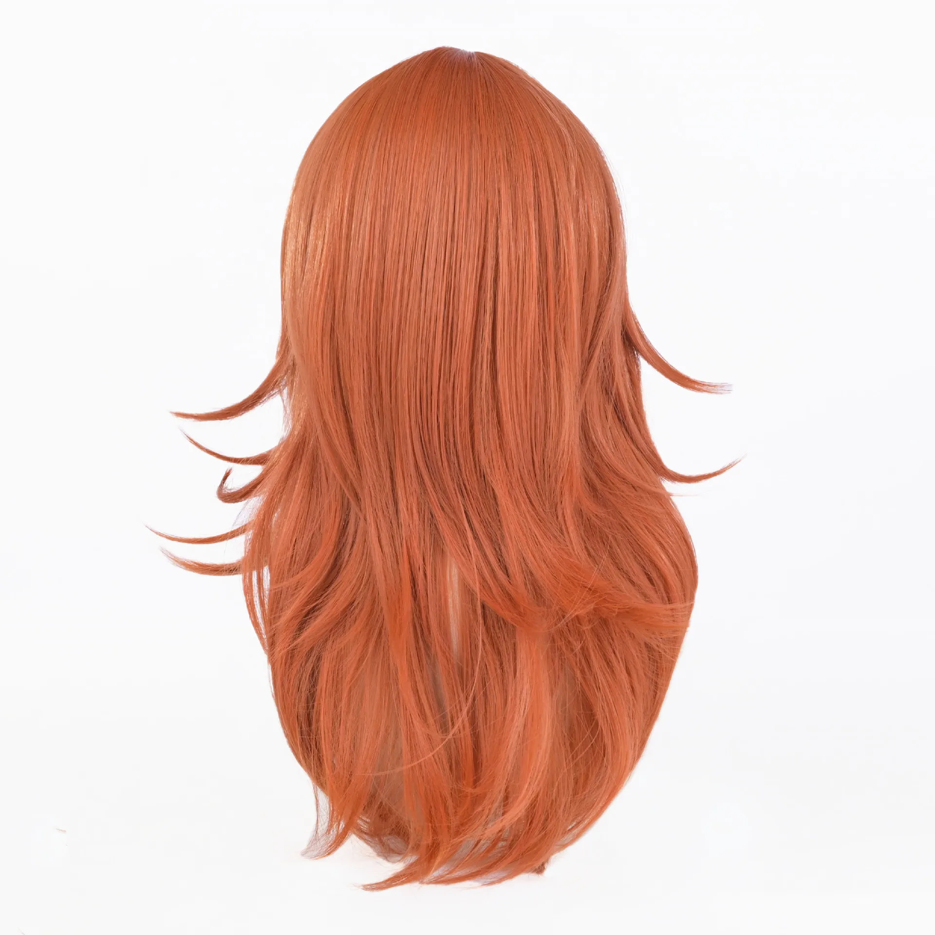 Comic Wig Cosplay Chainsaw Man Chainsaw Man Angel Demon Dark Orange Anti Curling Headgear Wholesale 620321