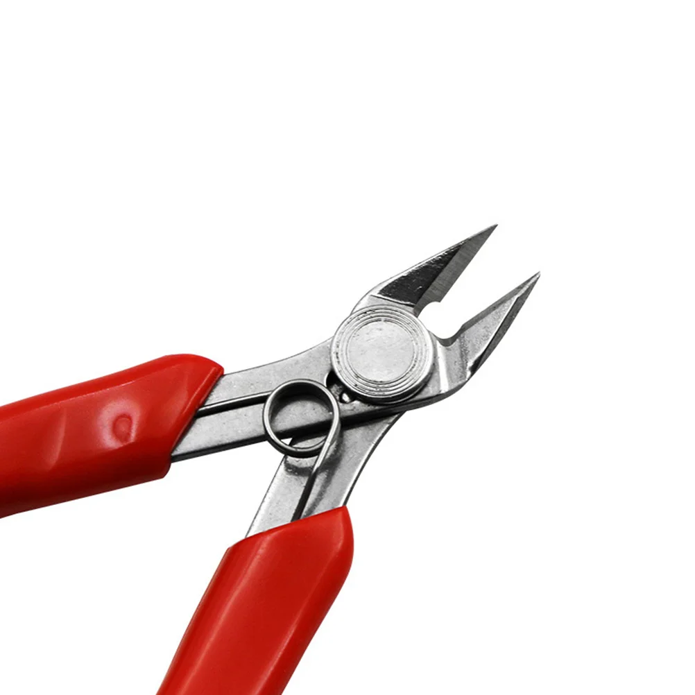 

1Pcs Stainless Steel Mini Pliers Portable Wire Cutters Non-Slip Handle Strong Cutting Tools for DIY Jewelry Making Electronics
