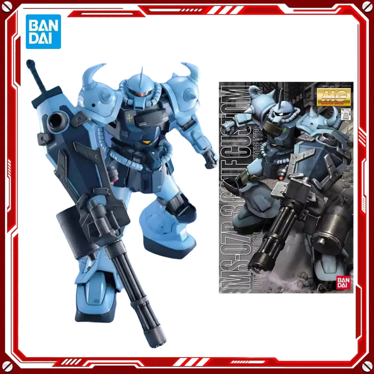 

Bandai натуральная аниме-модель Gundam, наборы моделей, Gouf, игрушка на заказ MG 1/100 MS-07B-3, экшн-фигурка, сборная модель, подарок для рождественского подарка