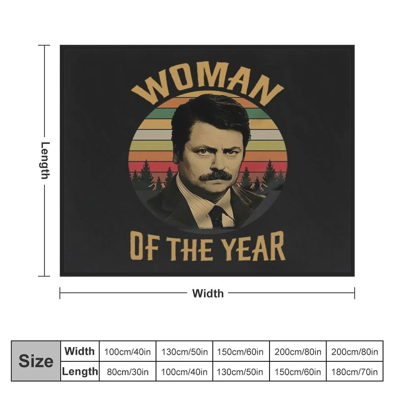 Ron Swanson T-Shirtron swanson SHIRT, parks and rec shirt-the worst john ralphio-parks and rec parks and recreatio Throw Blanket