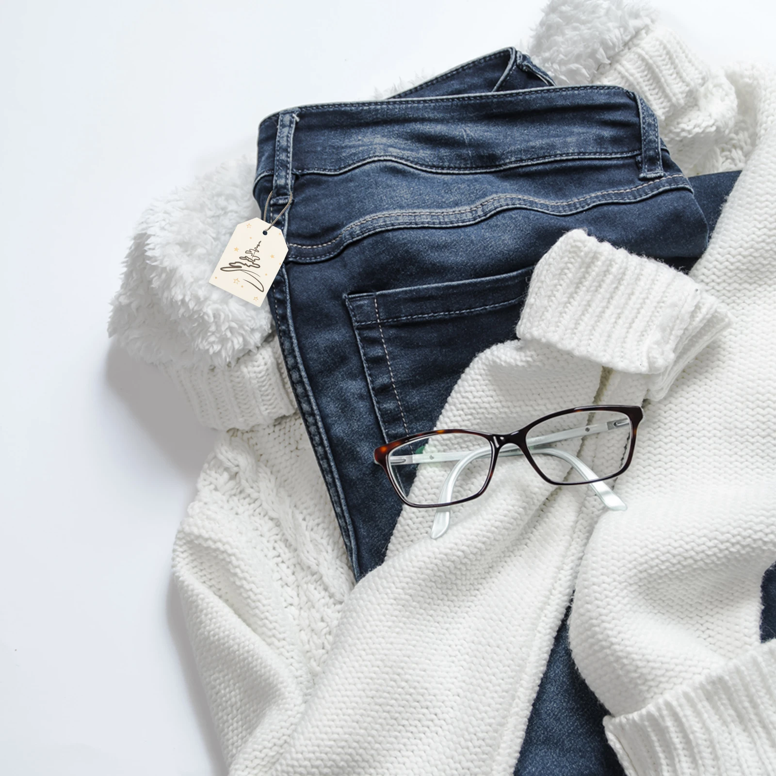 Gilding Christmas Tags Present Wrapping Labels Hanging Tags Party Favors Xmas Tree Hanging Tags