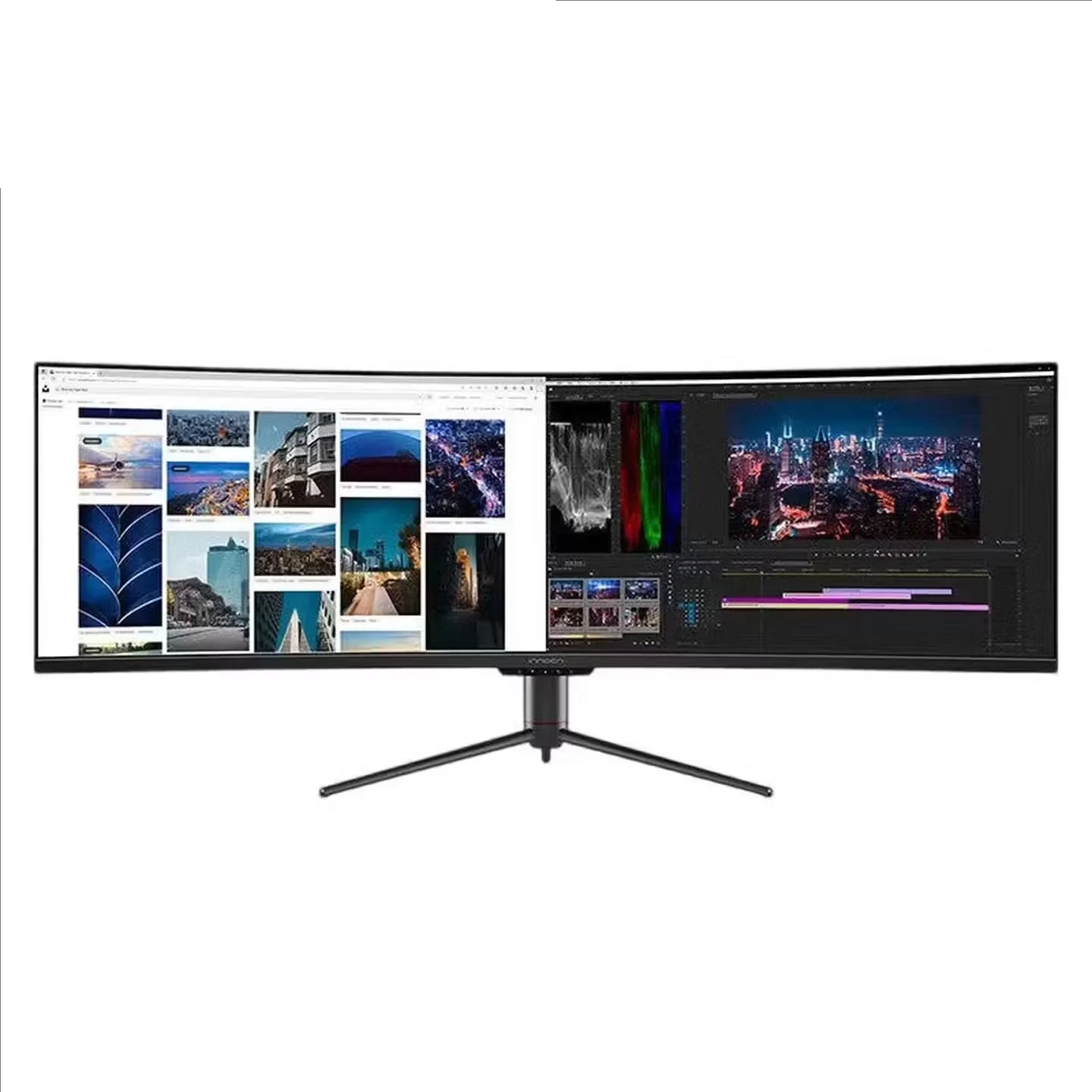INNOCN 49C1R SCREEN 49 Inch MONITOR 5K120HZ HVA PANEL 1800R SURFACE SCREEN HDR400 with speaker Display TYPE-C 65W hdmi+dp+RJ45