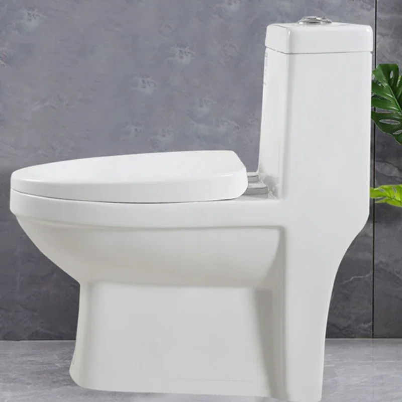 One Piece Figures Cleaner Toilet Bathroom Simple White Household Toilet Small Apartment Sanita Inteligente House Furniture