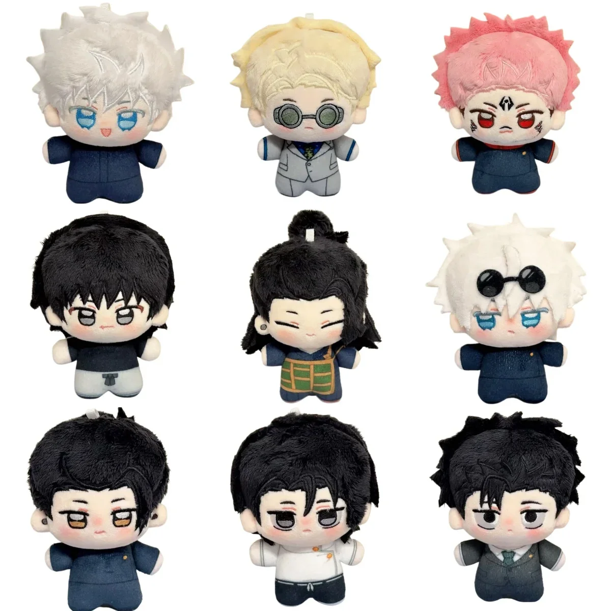 Jujutsu Kaisen Anime Plush Doll 10cm Mini Okkotsu Yuta Hiromi Higuruma Fushiguro Toji Stuffed Figure Cute Pendant Gifts For Fans