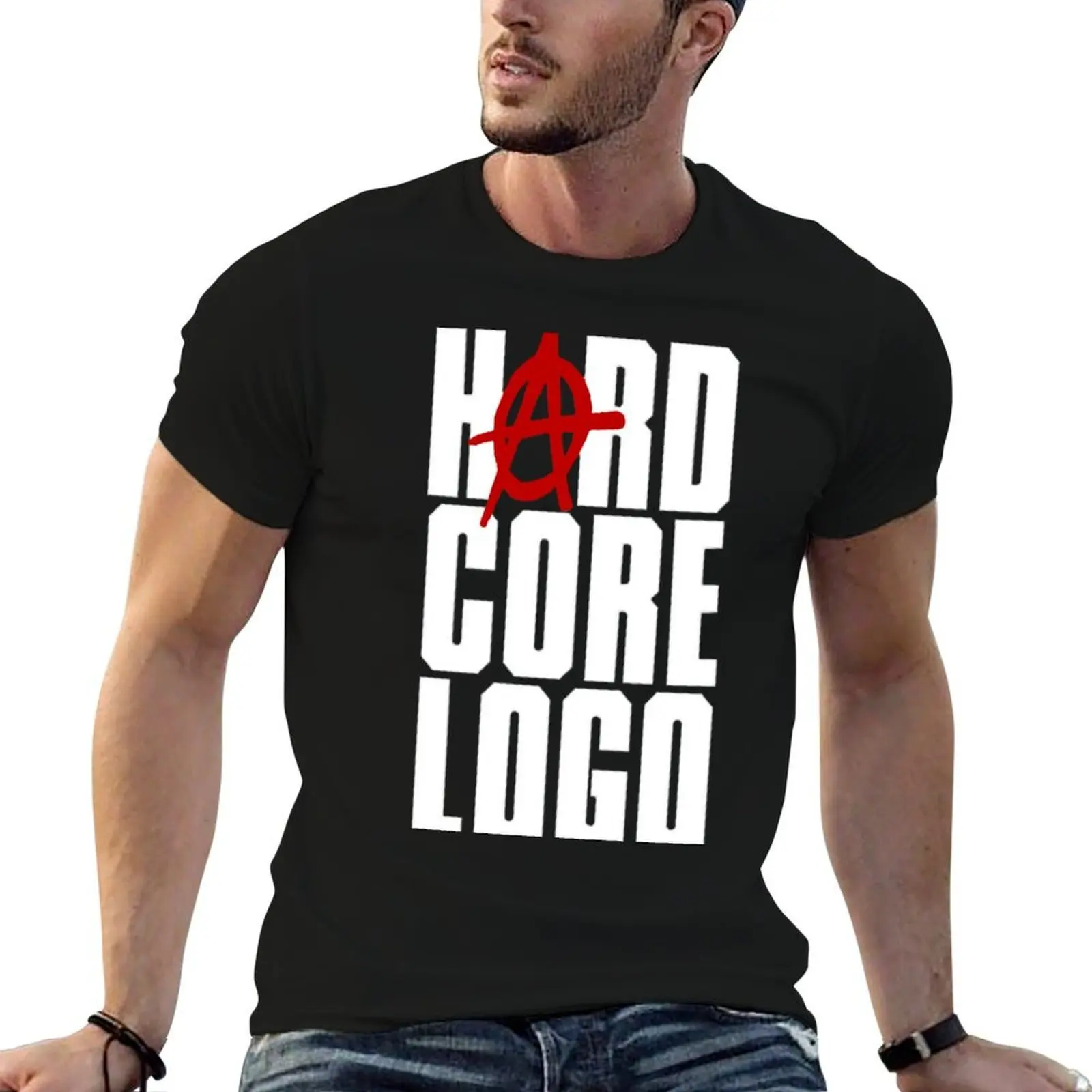 Hard Core Logo Hard Core Logo Classic T-Shirt shirts graphic cute tops Men's cotton t-shirt