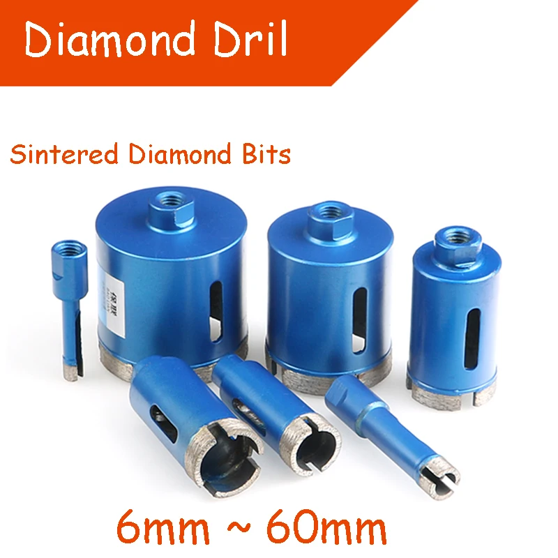 Marble Drill Diamond Bit M10 Tile Granite Drill Special Electric Drill Bit Quick Hole Punching Tool 6 8 10 12 14 16 18~60mm