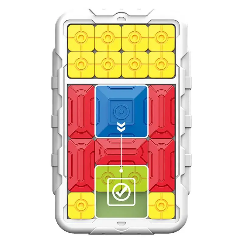 

Скользящая головоломка-конструктор 500 уровня, головоломка для развития мозга, пазл, игрушки для путешествий, Ручные игры, консоль, обучающие игры