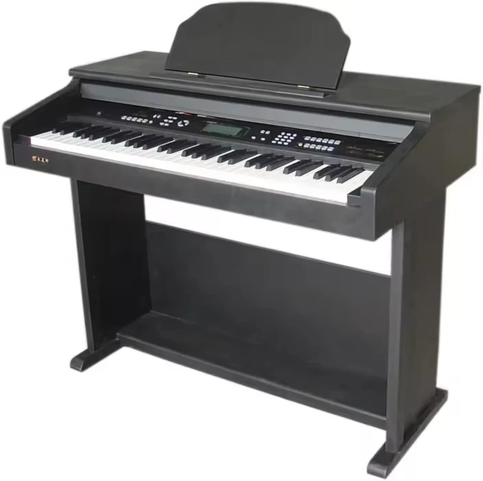 Portable 61-Keys Digital Piano Keyboard Electronic Organ in Plastic Material Connectable with for Bluetooth