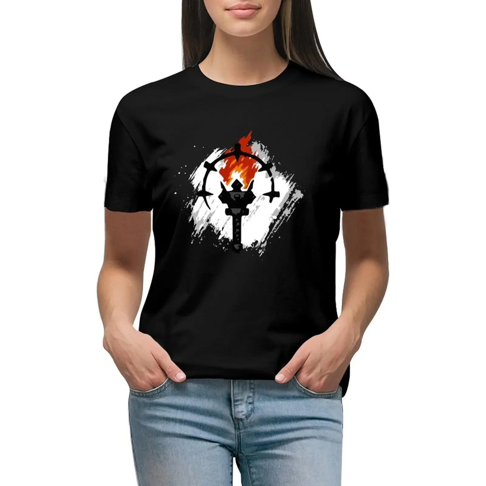 Darkest Dungeon Player T-Shirt tops lady clothes oversized t shirts for Women