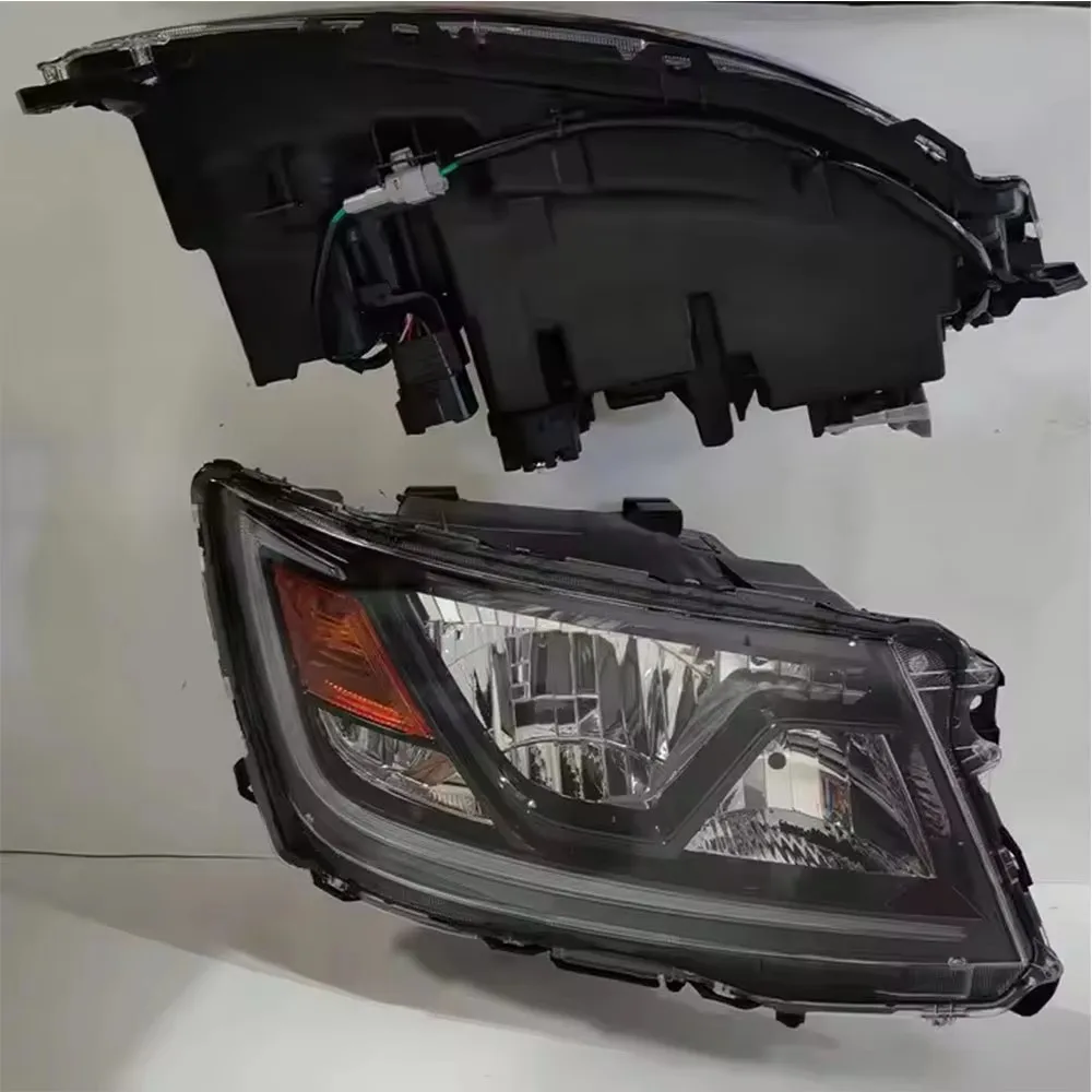 2PCS  For HINO LED HeadlightsProfile Ranger MEGA 700 Dominator 500 Electrical Regulation 2017 Head Lamp