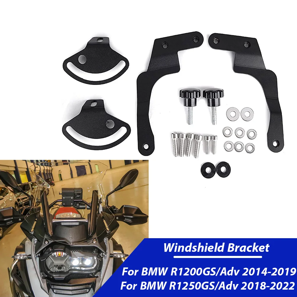 R1200GS R1250GS ADV Windscreen Windshield Stabilizer Support Holder For BMW R1250 GS Adventure 2018-2024 Motorcycle Accessories