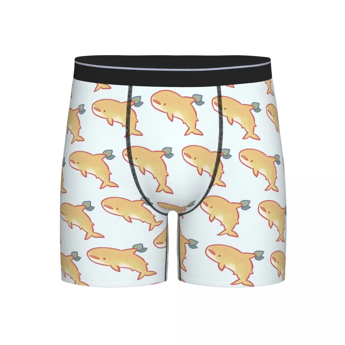 

Long Boxer Underpants Shorts Lemon Shark Panties Men's Ventilate Underwear for Homme Man Boyfriend Gift