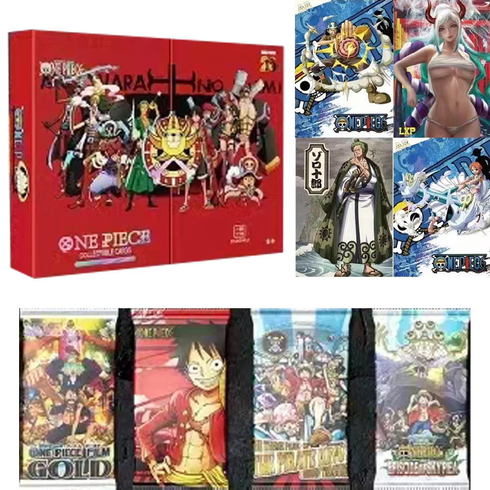 Wholesale Anime One Piece Cards Booster Box Pack Anime card Luffy Zoro Nami Chopper TCG Child Birthday Gift Toy