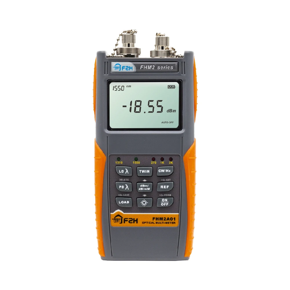 Fiber Optical Multimeter Combines Power Meter and Laser Light Source Optic Fiber Loss Tester