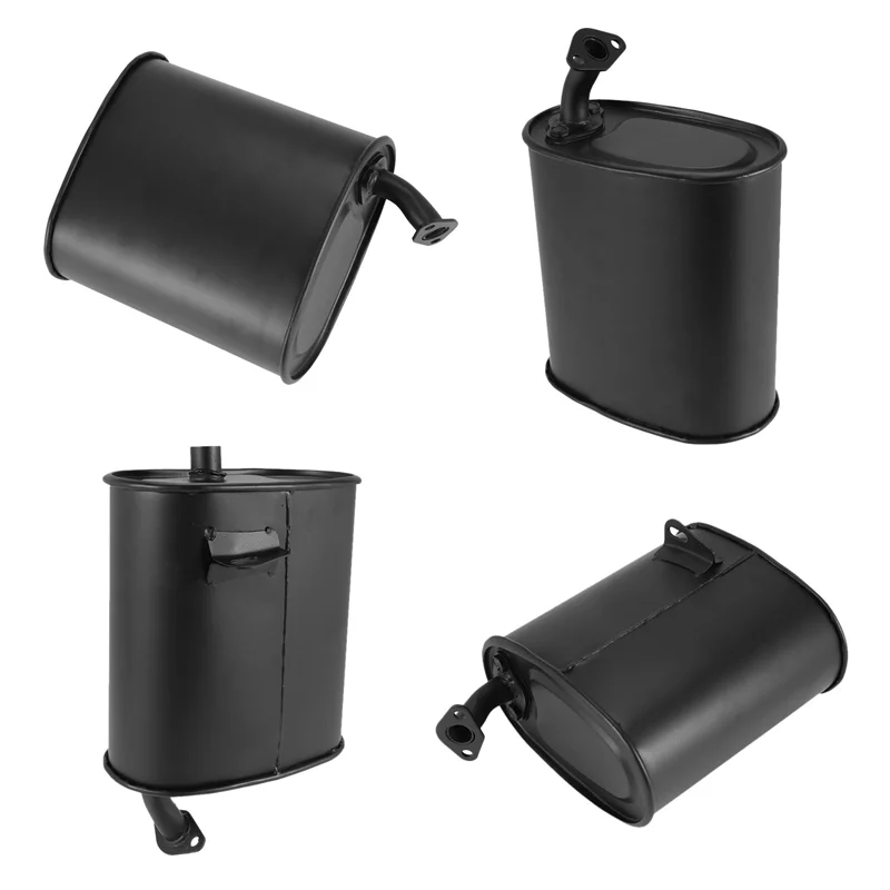 

Gasoline Generator Universal Black Iron 2-3KW Exhaust Muffler For 5.5HP 6.5HP 3500W 4000W Accessories