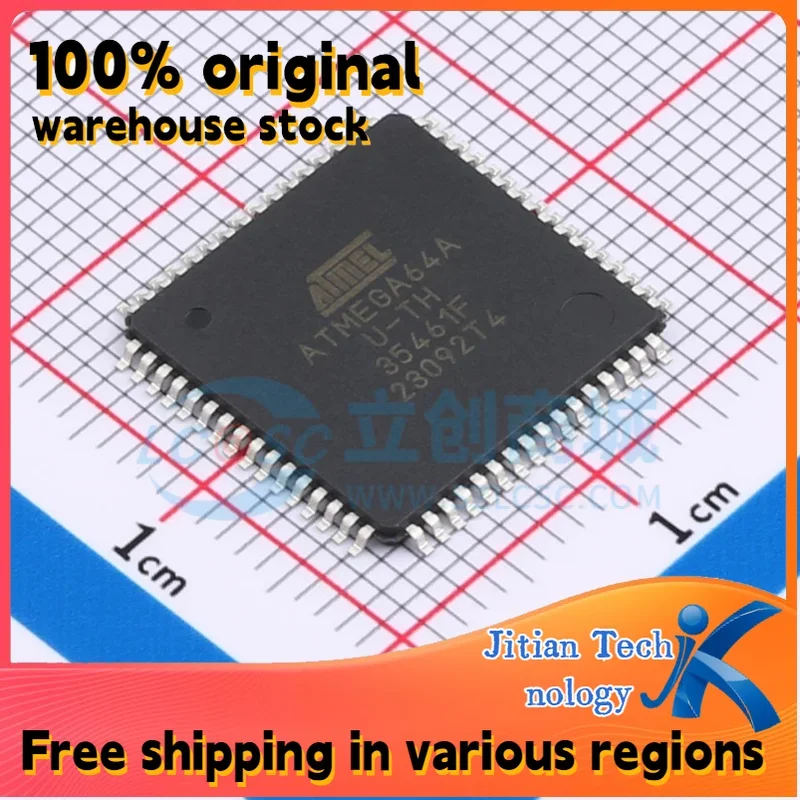 10PCS ATMEGA64A-AU ATMEGA64A TQFP-64 100% original inventory