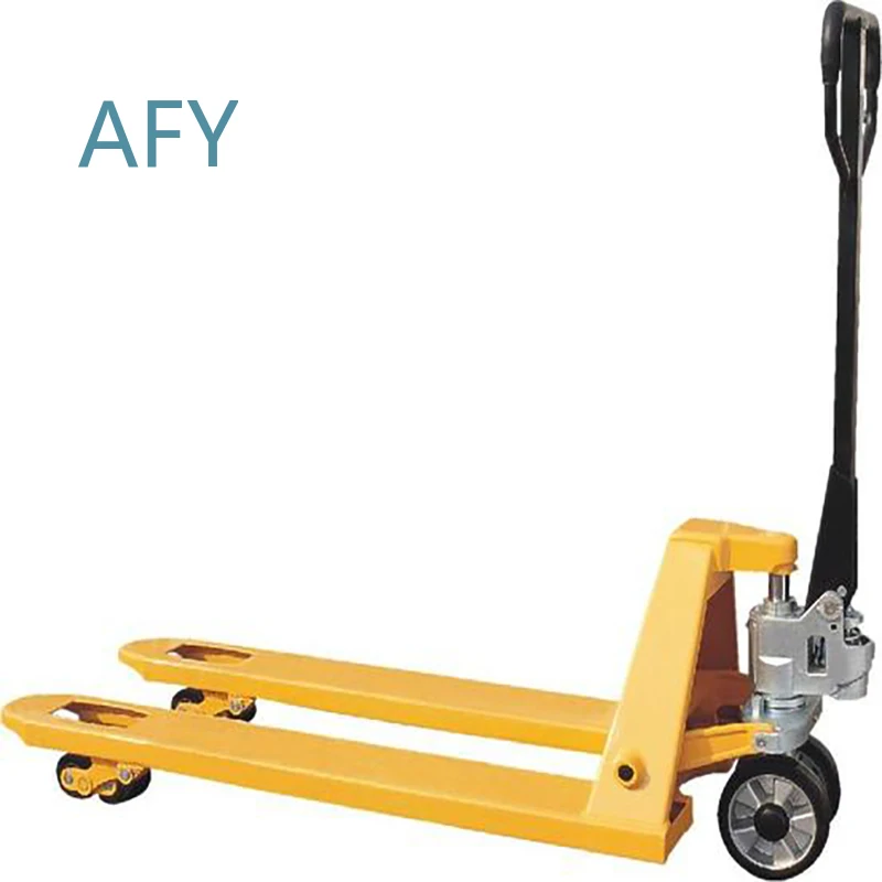 3 Tons Hydraulic Manual Hand Push Pallet Truck Portable Forklift for Warehouse Logistics Material Handling Loading Unloading