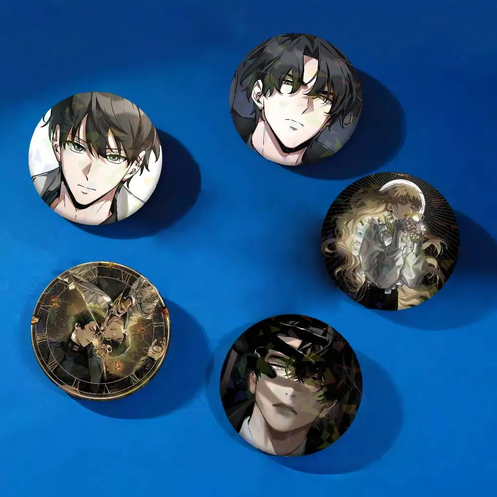 Comic Omniscient R-Readers Viewpoint Pins Lapel Birthday Brooch Gift Backpack Clothes Accessory Decoration Badge Set Glass Shine