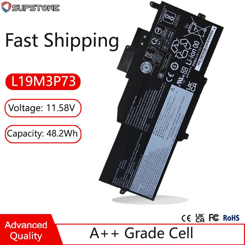 New L19C3P71 L19M3P72 L19M3P73 Laptop Battery For Lenovo Thinkpad X1 Nano Gen 1-20UN SB10T83206 5B10W13962 SB10T83205 5B10W13963