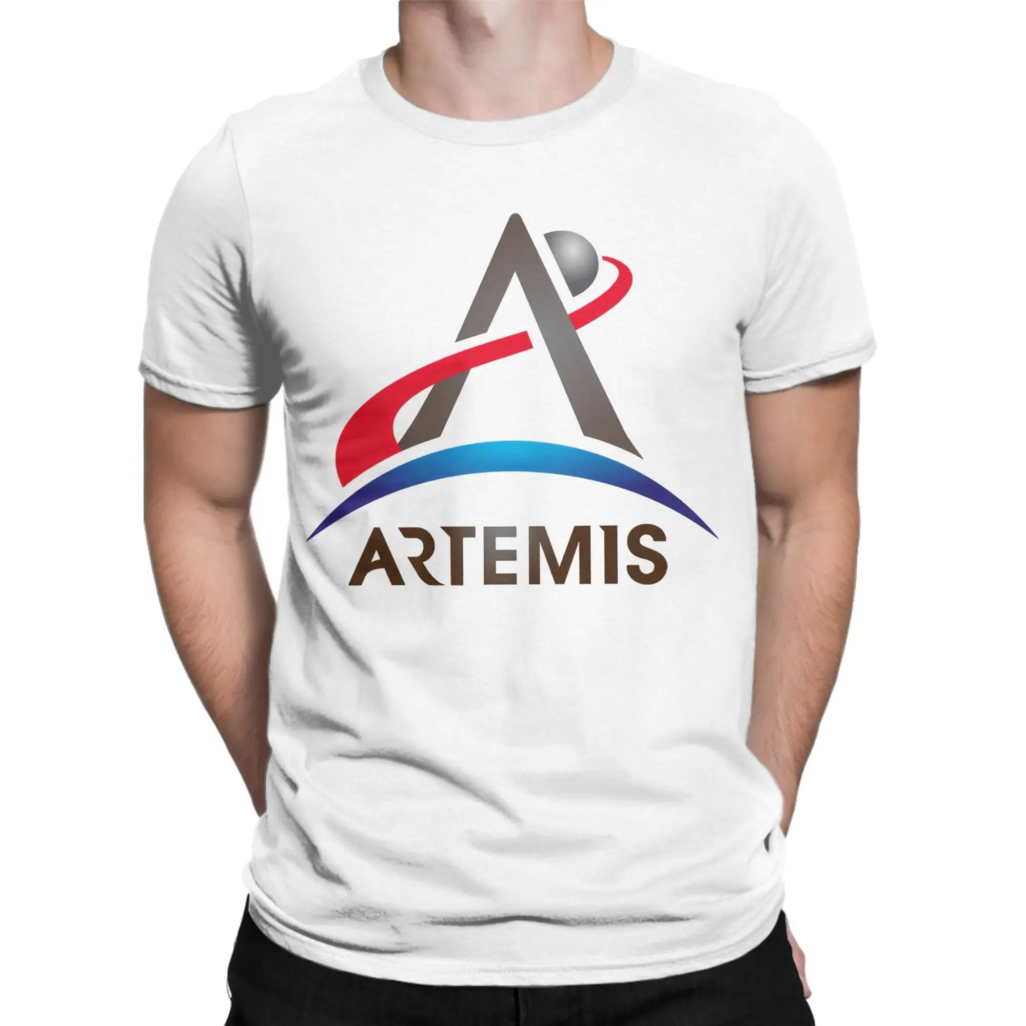 Artemiss Program Men Women's T Shirt  Vintage Tees Short Sleeve Crew Neck T-Shirt Cotton Gift Idea Tops