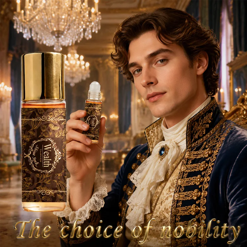 12ml Wealth Aromatherapy Essential Oil, Luxurious Appearance, Natural and Long-Lasting Fragrance, the Choice of the Aristocracy and Wealthy, Experience the Fragrance of Wealth, Attract Fortune, Leave a Lasting Impression at Family Gatherings, Suitable for Diffusers, Humidifiers, and Candle Making. High-Quality Fragrance for Daily Use Neutral Style, Suitable as a Gift for Valentine's Day, Mother's Day, Teacher's Day, or Birthday Parties.