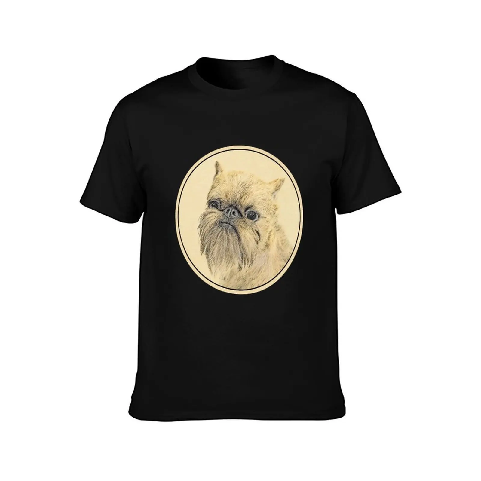 Brussels Griffon Rough T-Shirt Casual Daily Graphic Tee