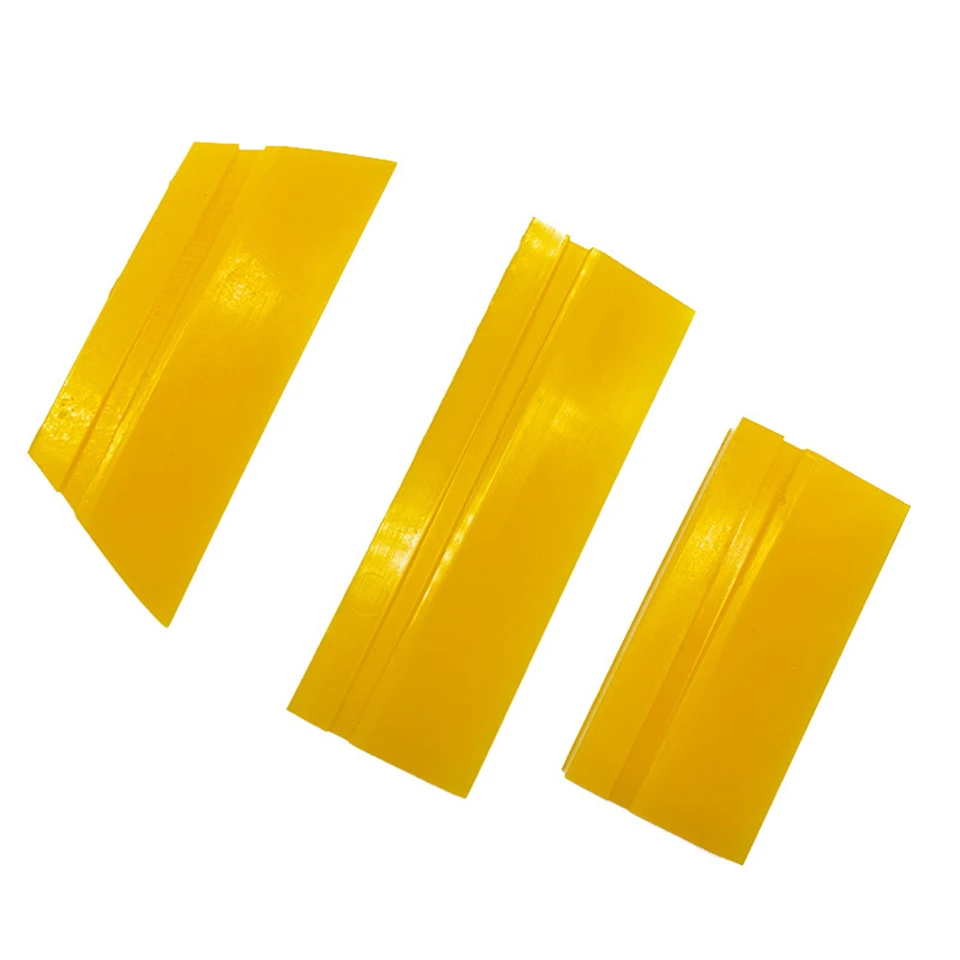 Replacement Soft Rubber Squeegee Blade Insert for Car Vinyl Wrap & PPF Installation,Flexible Water Scraper for Window Glass TA-2