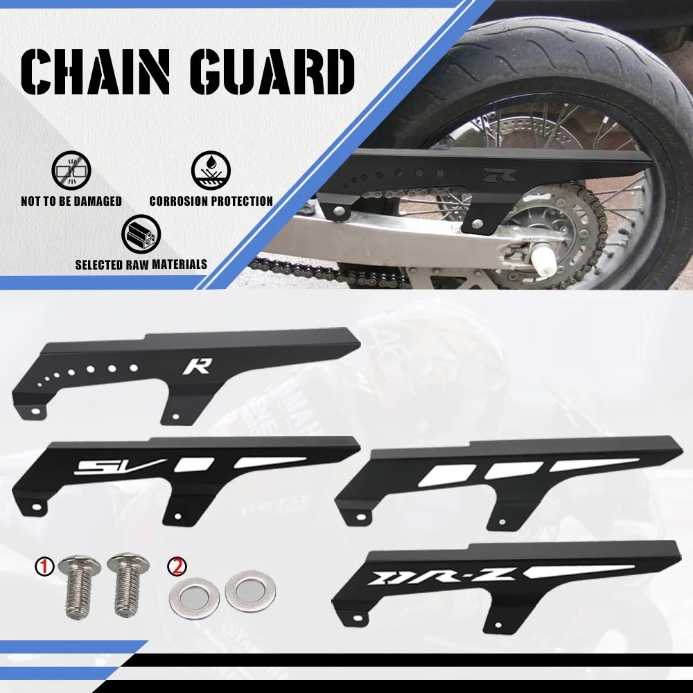 

For Suzuki DRZ400 GSX-R600 VSTROM1000 DL1000 SV1000 TL1000S Motorcycle Accessories Rear Wheel Drive Chain Guard Cover Protection