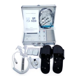 Quantum Therapy Magnetic Resonance Analyzer with TENS slipper and Massage pads for body health