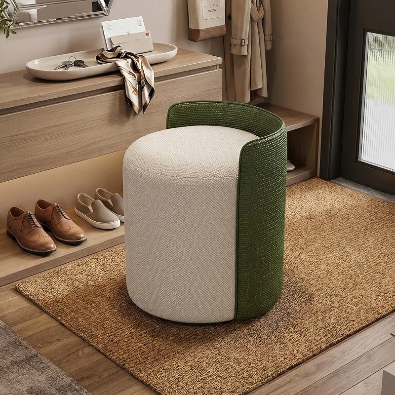 Modern Minimalist Vanity Stool Luxury Bedroom Twist Cream Vanity Stool Color Theme Home Furniture Taburete De Maquillage ZY40HZD