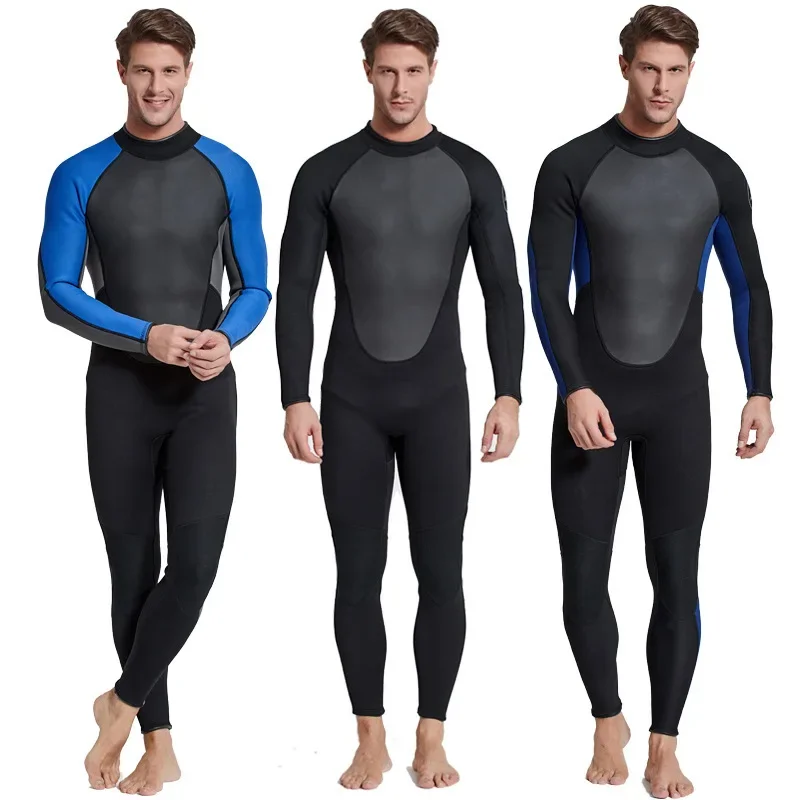 

High Quality 3mm Wetsuit for Men Sharkskin Surfing Suit with Thermal and Warmth Function Wetsuit Men Free Diving Suit