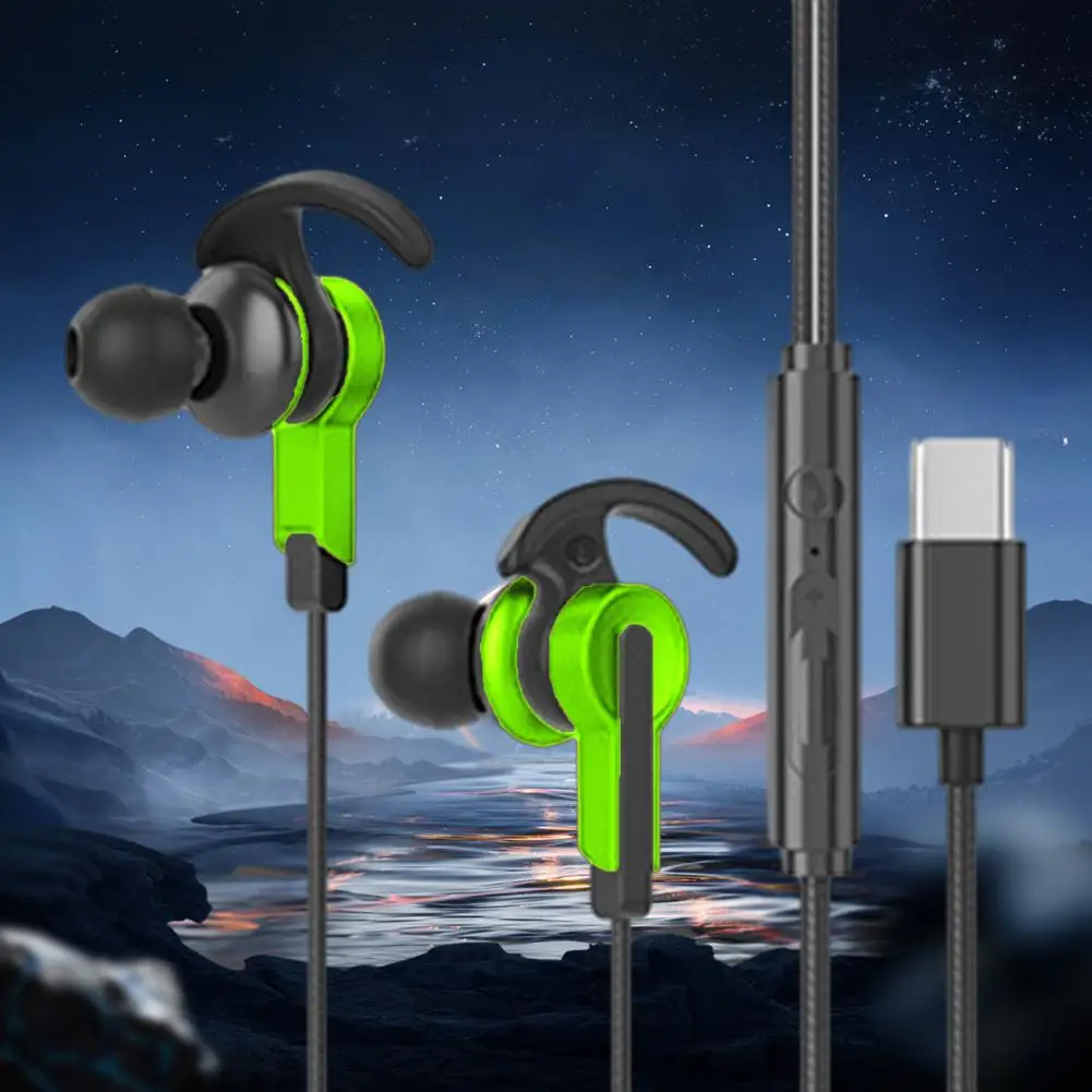 Immersive Sound Experience Earphones Wired Headset High-quality Wired Earphones for Mobile Phone Computer Dynamic for Active