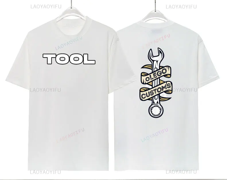 Casual simple printed T-shirt Breathable top with English keyword logo for everyday summer wear for both men and women