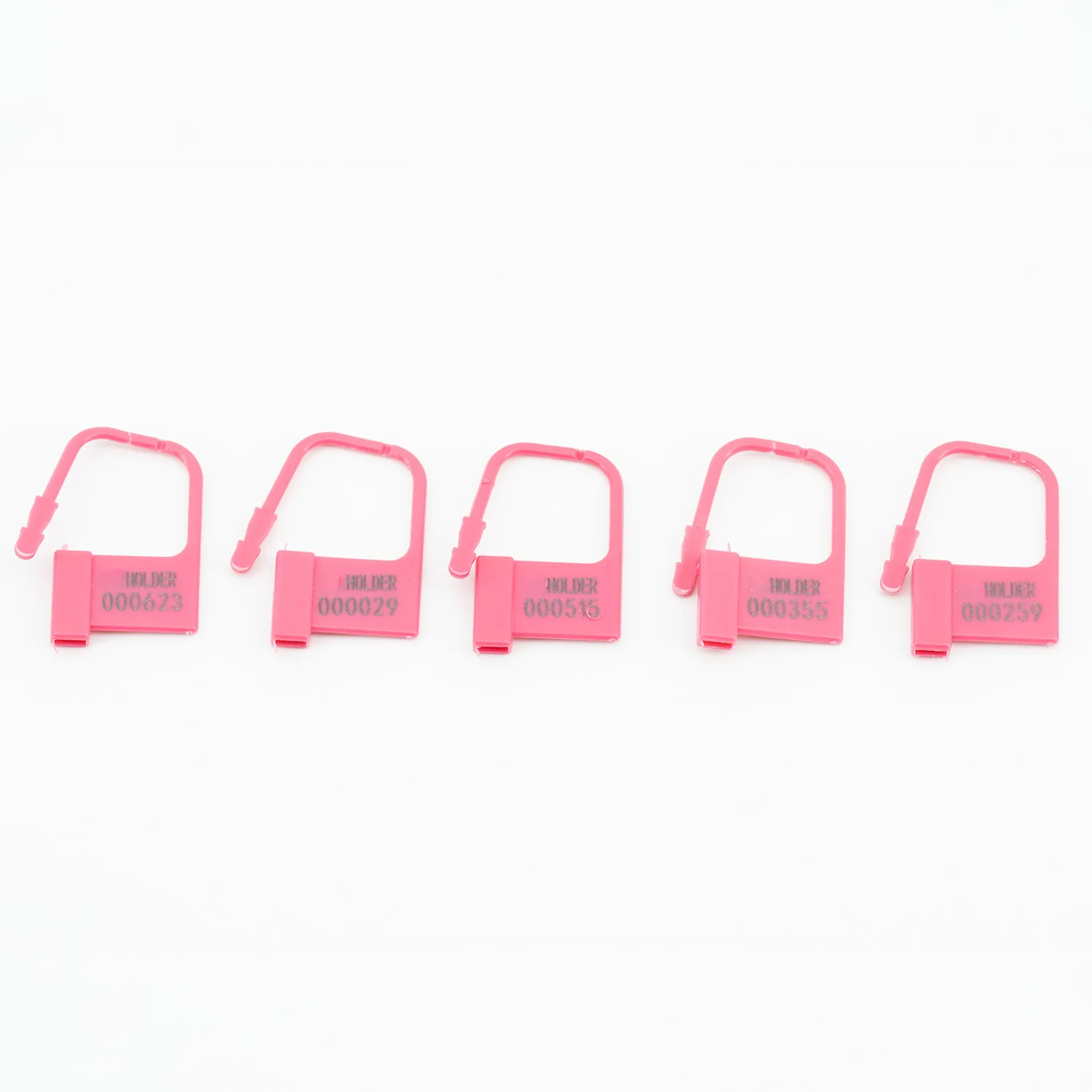 Multi-colored convenient disposable plastic coded locks set Chastity Device Accessories