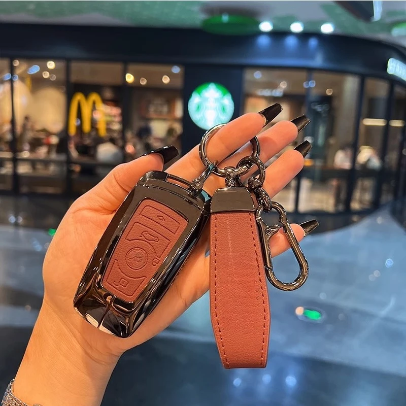 

Suitable for BMW key protection case old models 5 Series 3 Series 525li 5 Series 520/320li metal x1x3x5 shell buckle