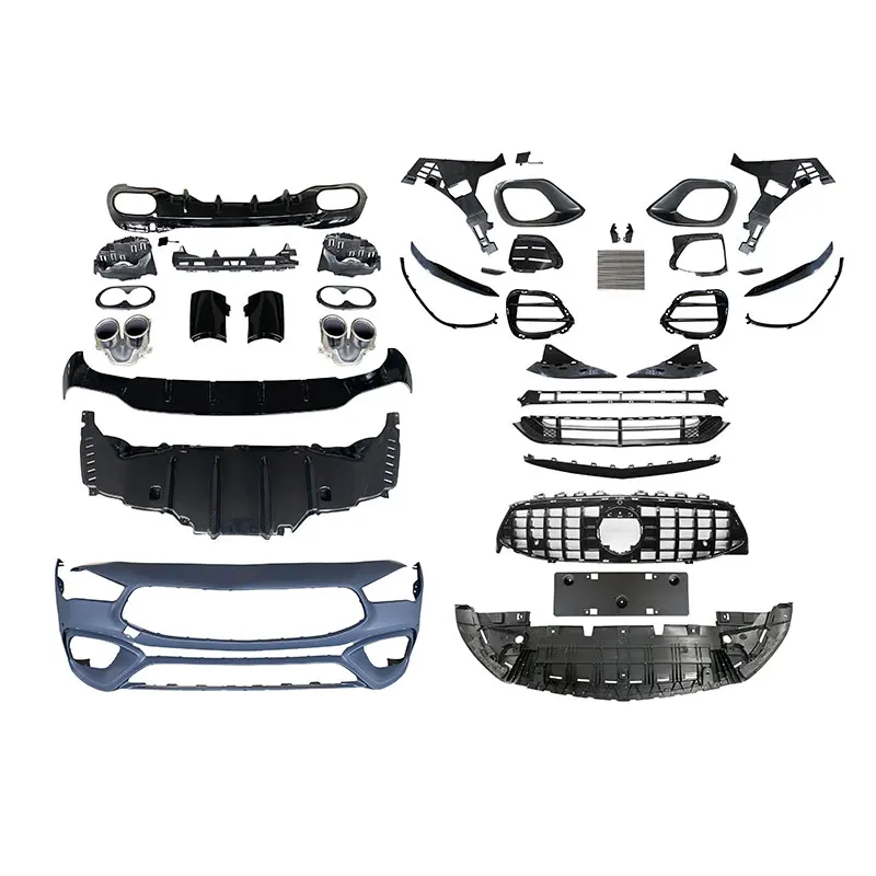 

STLF2019y-2022 CLA-class W118 Upgrade to CLA45 Car Body Kit Auto Body Parts Full Set Bumper for Mercedes CLA-class