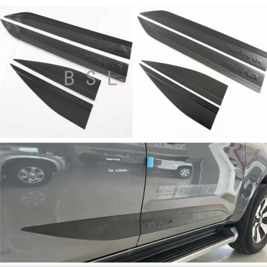 

ABS Body Cladding side door body molding Exterior For Isuzu d-max dmax 2021 Double Cab