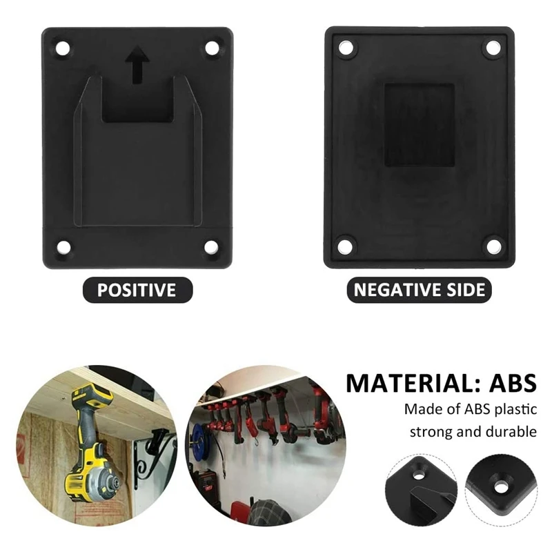 10 zestawów baterii, gotowe uchwyty na baterie Stealth nadające się do akumulatorów akumulatorowych Dewalt 20V M18 V akumulatorowych narzędzi akumulatorowych