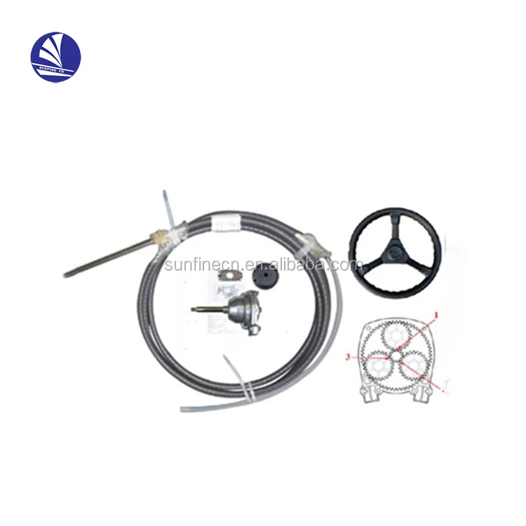 Boat Polished Stainless Steel Steering Kits Wheels For Marine Yacht