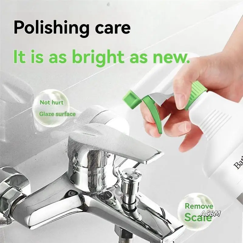 

Многоцелевой очиститель объемом 500 мл для ванной комнаты, туалета и душа: средство для удаления плитки и стеклянных весов