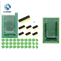 Compatible With MEGA2560 Double-side PCB Prototype Screw Terminal Block Shield Board Kit For Arduino Mega 2560 R3