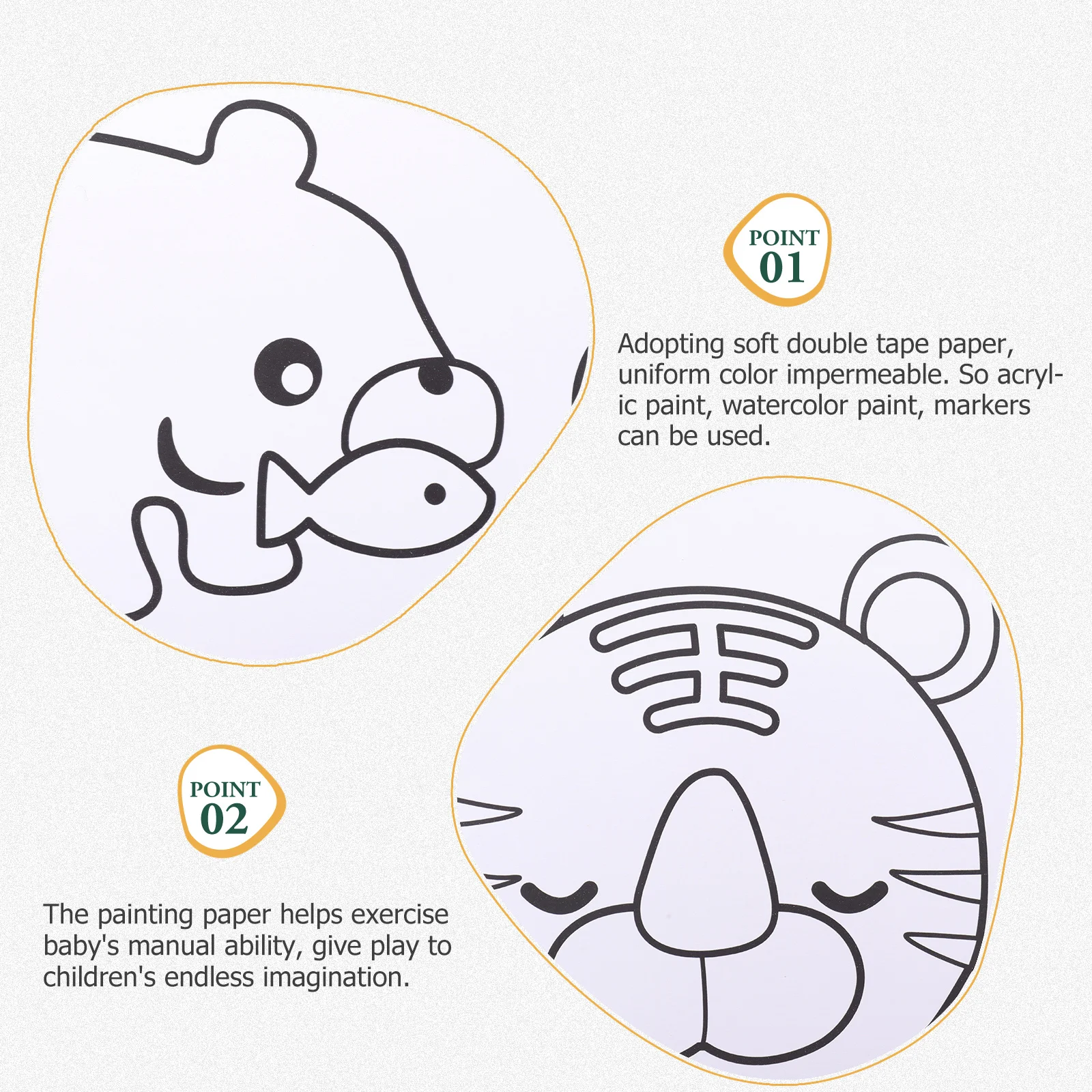 

1 Roll Kids Drawing Paper Roll For Graffiti Art Diy Children Painting Supplies Reusable Wall-Friendly Sketch Paper Coloring