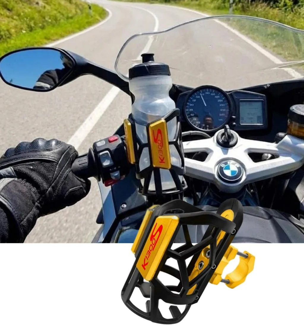 

Мотоциклетный держатель для стакана с водой для BMW K1300S K1300 S K1300-S K1300 GS, высококачественный держатель для стакана с водой для мотоцикла