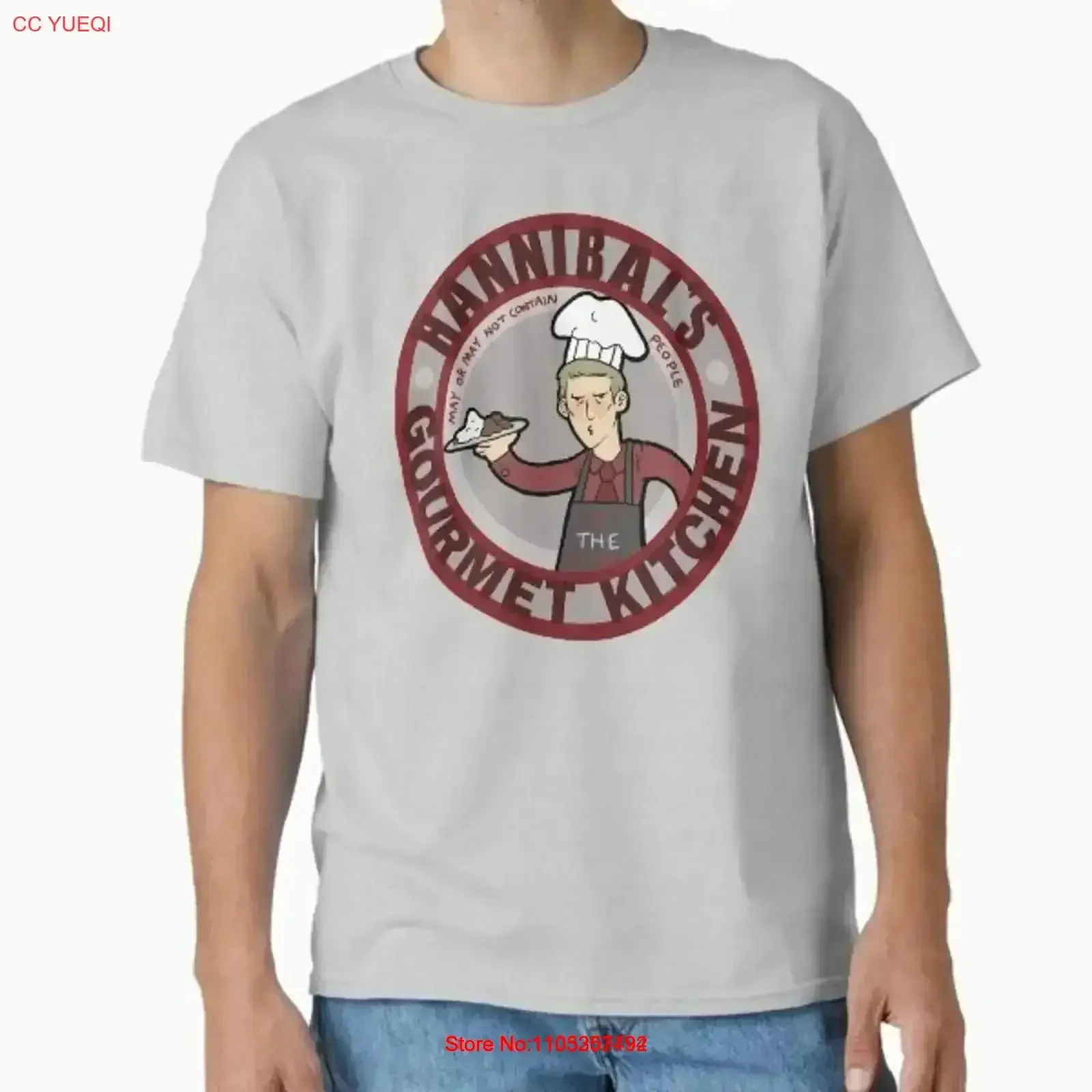 Hannibal's Gourmet Kitchen Classic T Shirt Made in US AUS Size S 2XL vintage Washed Breathable Versatile Stretched  vintage