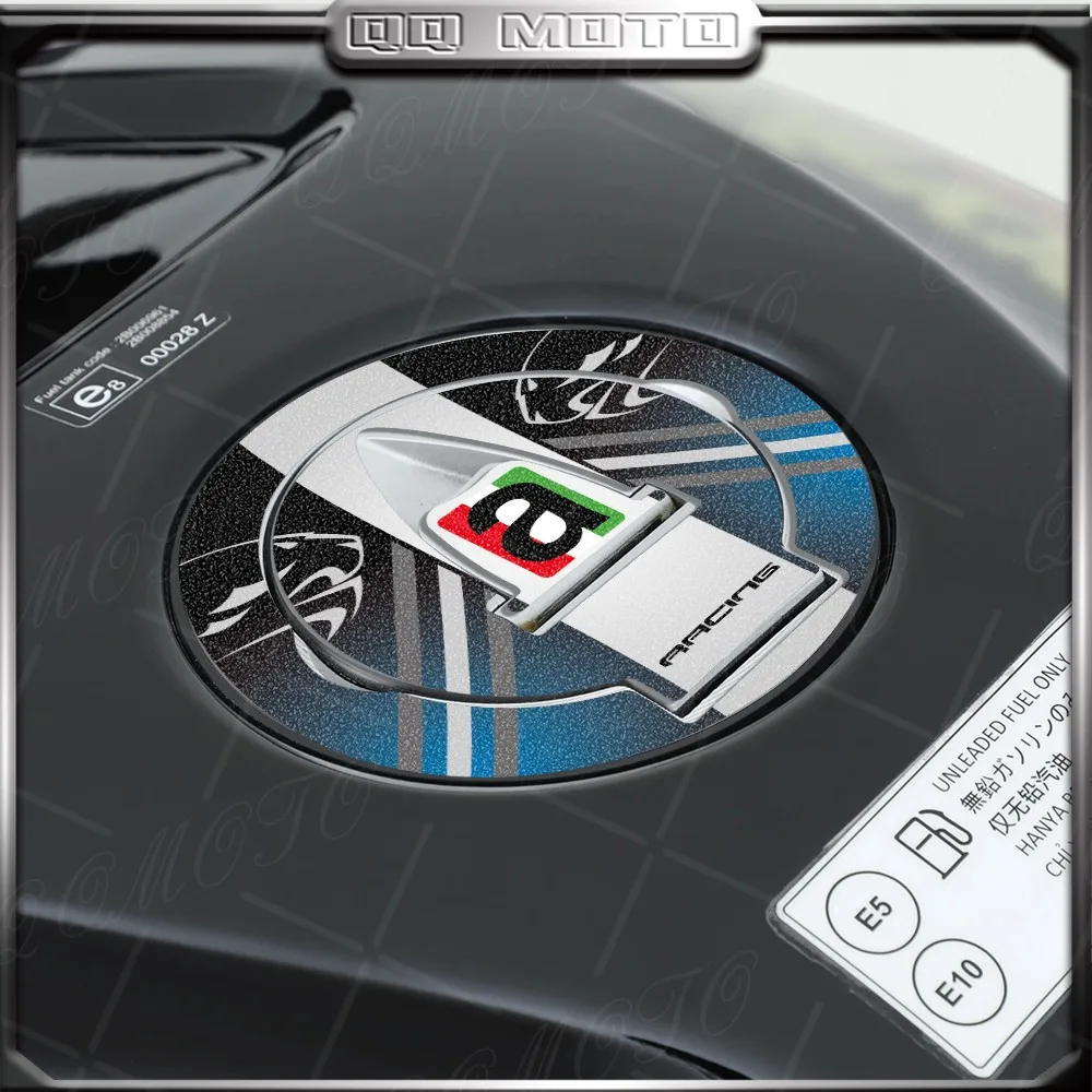 For APR Tuono V4 RS 50 125 150 RS660 457 RSV4 Shiver750 900 Motorcycle Tank Cap Sticker Cap Cover Protector Decal Accessories