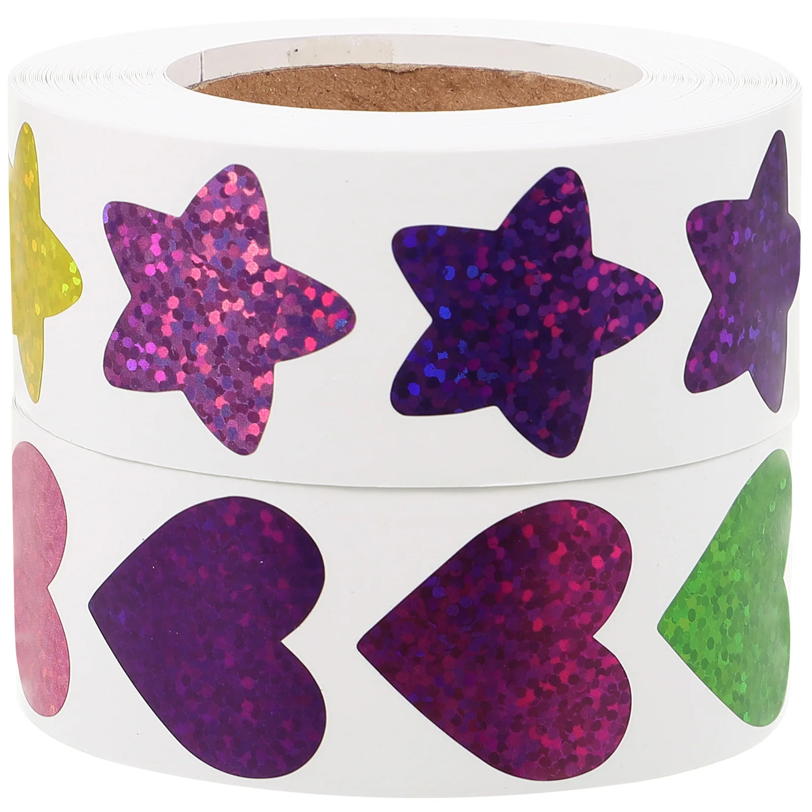 

1 шт., 2 рулона, разноцветные наклейки в форме сердца для детей, награды для школы, призы, домашние задания, принадлежности для учителей, клейкие вдохновляющие этикетки