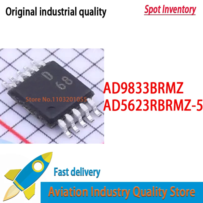 5 unids/lote AD9833BRMZ D68 AD5623RBRMZ-5 D86 AD9833 AD5623RBRMZ AD5623 IC MSOP-10 	 	 Nuevo en stock