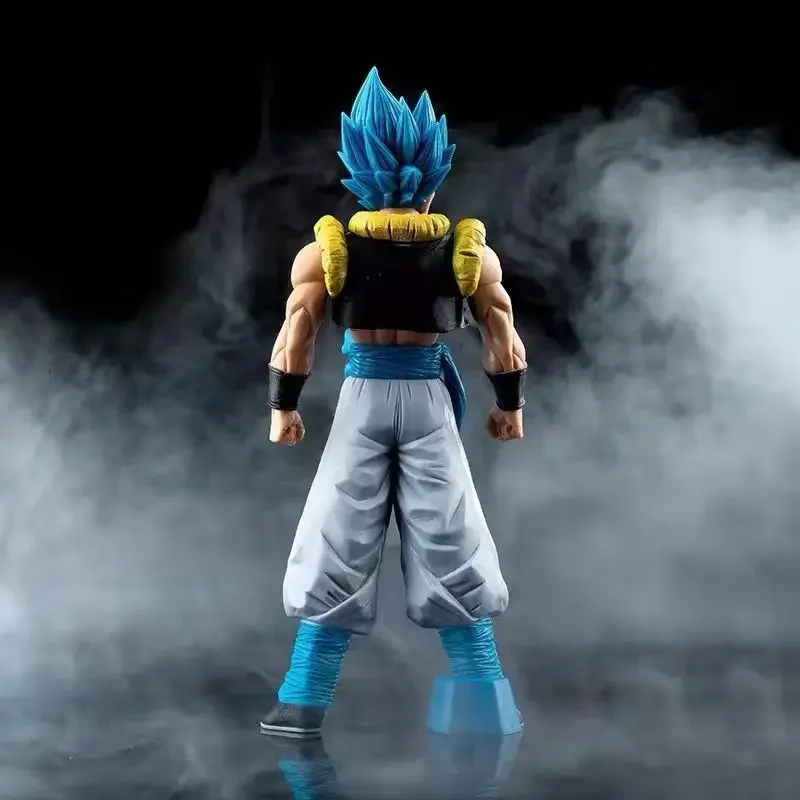 31CM Anime Dragon Ball Z Super Saiyan Blue Gogeta PVC Model postaci Zabawki Dekoracja pulpitu Prezent urodzinowy dla dzieci