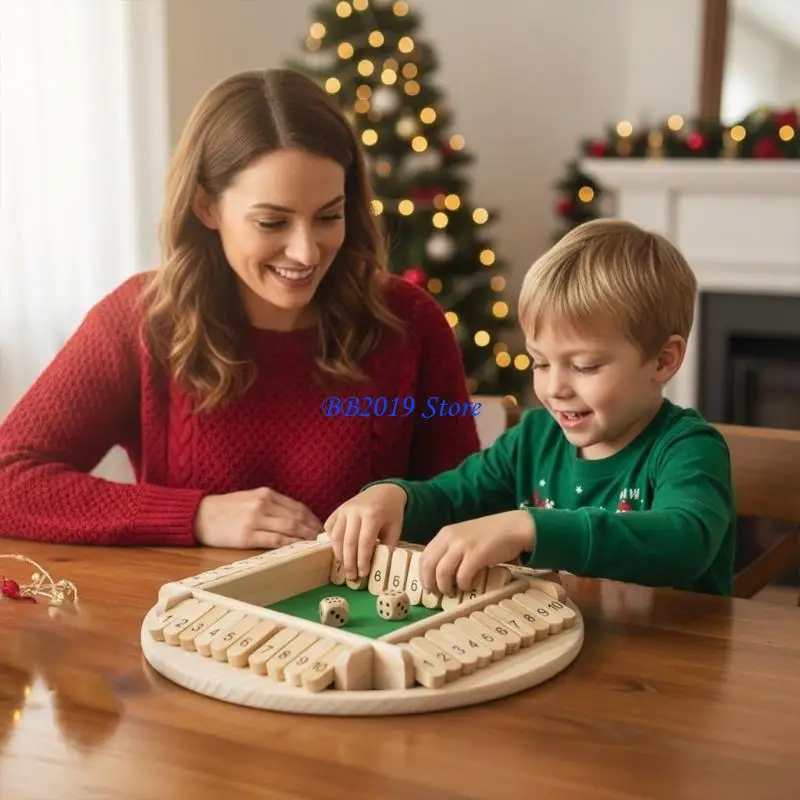 

Q0KB Friendly Wooden Flipping Disk Costume Accessory Portable And Safe For Role Playing Activity In Various Event